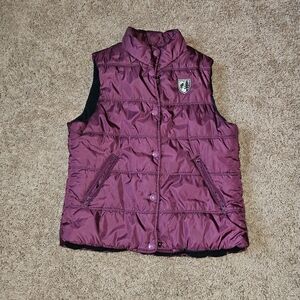 American Eagle Outfitters Purple Puffer Vest